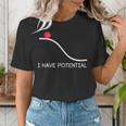 I Have Potential Energy Physics Science Teachers Women's T-Shirt, Science Teacher Shirts, funny gift