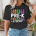 Pre-K Crew Teacher Team Squad Hello Back School Graduation Women's T-Shirt, funny gift Pre-K Crew Teacher Team Squad Hello Back School Graduation Women's T-Shirt, funny gift