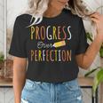 Progress Over Perfection Teacher Pencil Back-To-School Women's T-Shirt, funny gift