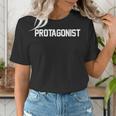 Protagonist English Literature Teacher Costume T Shirt Women's T-Shirt, English Teacher Shirts, funny gift Protagonist English Literature Teacher Costume T Shirt Women's T-Shirt, English Teacher Shirts, funny gift