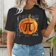Pumpkin Pie Halloween Thanksgiving Math Teacher Pi Day Women's T-Shirt, funny gift Pumpkin Pie Halloween Thanksgiving Math Teacher Pi Day Women's T-Shirt, funny gift
