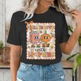 Pumpkin Teacher Preppy Fall In Love With Learning Autumn Women's T-Shirt, funny gift Pumpkin Teacher Preppy Fall In Love With Learning Autumn Women's T-Shirt, funny gift