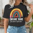 Rainbow Pencil Dream Exceptional Education Team SPED Teacher Women's T-Shirt, funny gift Rainbow Pencil Dream Exceptional Education Team SPED Teacher Women's T-Shirt, funny gift