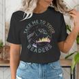 Take Reading English Teacher Library Alien Space T-S Tie Dye Women's T-Shirt, English Teacher Shirts, funny gift