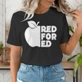 Red For Ed Teacher Support Public Education For Men Women Kids Women's T-Shirt, funny gift Red For Ed Teacher Support Public Education For Men Women Kids Women's T-Shirt, funny gift