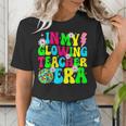 Retro Groovy In My Glowing Teacher Era Happy Teacher's Day Women's T-Shirt, Groovy Teacher Shirts, funny gift Retro Groovy In My Glowing Teacher Era Happy Teacher's Day Women's T-Shirt, Groovy Teacher Shirts, funny gift