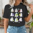 Retro Halloween Science Teacher Ghost Laboratory Teacher Women's T-Shirt, Science Teacher Shirts, funny gift Retro Halloween Science Teacher Ghost Laboratory Teacher Women's T-Shirt, Science Teacher Shirts, funny gift