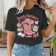 Retro Howdy Partners Cowgirl Cowboy Teacher Back To School Women's T-Shirt, funny gift