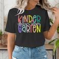 Retro Kindergarten Dream Team Back To School Teacher Kids Women's T-Shirt, funny gift