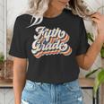 Retro Sunset Fifth Grade Teacher & Student Back To School Women's T-Shirt, funny gift Retro Sunset Fifth Grade Teacher & Student Back To School Women's T-Shirt, funny gift