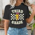 Retro Third Grade Teacher Lightning Bolt Pencil Teacher Kids Women's T-Shirt, funny gift Retro Third Grade Teacher Lightning Bolt Pencil Teacher Kids Women's T-Shirt, funny gift