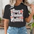 Retro Vintage Every Student Matters Teacher Paraprofessional Women's T-Shirt, funny gift