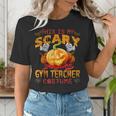 This Is My Scary Gym Teacher Costume Pumpkin Halloween Men Women Women's T-Shirt, funny gift This Is My Scary Gym Teacher Costume Pumpkin Halloween Men Women Women's T-Shirt, funny gift