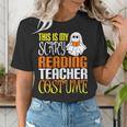 This Is My Scary Reading Teacher Costume Halloween School Women's T-Shirt, funny gift This Is My Scary Reading Teacher Costume Halloween School Women's T-Shirt, funny gift