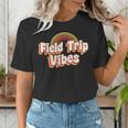 School Bus Trip Vibes Students Teachers Students Field Trip For Men Women Kids Women's T-Shirt, funny gift School Bus Trip Vibes Students Teachers Students Field Trip For Men Women Kids Women's T-Shirt, funny gift