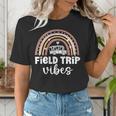 School Bus Trip Vibes Students Teachers Students Field Trip Women's T-Shirt, funny gift