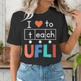 Science Of Reading I Love To Teach UFLI Teacher Literacy Women's T-Shirt, Science Teacher Shirts, funny gift Science Of Reading I Love To Teach UFLI Teacher Literacy Women's T-Shirt, Science Teacher Shirts, funny gift
