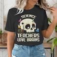 Science Teachers Love Brains Teachers Halloween Women's T-Shirt, Science Teacher Shirts, funny gift