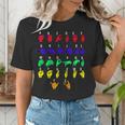 Sign Language Alphabet For ASL Interpreter Deaf Teacher Stud For Men Women Girls Kids Women's T-Shirt, funny gift Sign Language Alphabet For ASL Interpreter Deaf Teacher Stud For Men Women Girls Kids Women's T-Shirt, funny gift