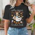 Silly Goose Teachers Club Cozy Fall Teacher Women's T-Shirt, funny gift Silly Goose Teachers Club Cozy Fall Teacher Women's T-Shirt, funny gift