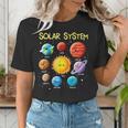 Solar System Cute Face Planets Space Science Teacher School Women's T-Shirt, Science Teacher Shirts, funny gift Solar System Cute Face Planets Space Science Teacher School Women's T-Shirt, Science Teacher Shirts, funny gift