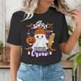 Spooky Para Crew Ghost Halloween Paraprofessional Teacher Women's T-Shirt, funny gift Spooky Para Crew Ghost Halloween Paraprofessional Teacher Women's T-Shirt, funny gift