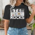 STEM Rocks Science Technology Engineering Math STEM Teacher Women's T-Shirt, Science Teacher Shirts, funny gift STEM Rocks Science Technology Engineering Math STEM Teacher Women's T-Shirt, Science Teacher Shirts, funny gift