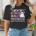 My Students Are Spooktacular Teacher Halloween Vibes Women's T-Shirt, funny gift My Students Are Spooktacular Teacher Halloween Vibes Women's T-Shirt, funny gift