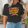 Super Teacher's Assistant Educational Superhero Women's T-Shirt, funny gift Super Teacher's Assistant Educational Superhero Women's T-Shirt, funny gift