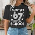 I Survived 67 Days Of School Teachers Students Women's T-Shirt, funny gift I Survived 67 Days Of School Teachers Students Women's T-Shirt, funny gift