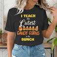 I Teach The Cutest Candy Corn In The Patch Teacher Halloween Women's T-Shirt, funny gift I Teach The Cutest Candy Corn In The Patch Teacher Halloween Women's T-Shirt, funny gift