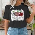 Teach Love Inspire Pre-k Teacher Apple Leopard Red Plain Women's T-Shirt, funny gift Teach Love Inspire Pre-k Teacher Apple Leopard Red Plain Women's T-Shirt, funny gift
