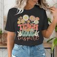 Teach Love Inspire Retro Groovy Daisy Back To School Teacher For Men Women Kids Women's T-Shirt, Groovy Teacher Shirts, funny gift Teach Love Inspire Retro Groovy Daisy Back To School Teacher For Men Women Kids Women's T-Shirt, Groovy Teacher Shirts, funny gift