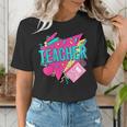 Teacher 90s Retro Colorful Teacher Of The 90s Back To School Women's T-Shirt, 90s Teacher Shirts, funny gift Teacher 90s Retro Colorful Teacher Of The 90s Back To School Women's T-Shirt, 90s Teacher Shirts, funny gift