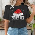 Teacher Aide Christmas Women Family Matching Group Xmas Women's T-Shirt, funny gift Teacher Aide Christmas Women Family Matching Group Xmas Women's T-Shirt, funny gift