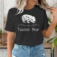 Teacher Bear For Educators Teacher Appreciation Women's T-Shirt, funny gift