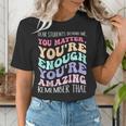 Teacher Dear Students Behind Me 1st Day Of School On Back Women's T-Shirt, funny gift Teacher Dear Students Behind Me 1st Day Of School On Back Women's T-Shirt, funny gift