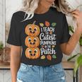 Teacher Halloween Tshirts I Teach The Cutest Pumpkins Women's T-Shirt, funny gift Teacher Halloween Tshirts I Teach The Cutest Pumpkins Women's T-Shirt, funny gift