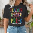 Teacher Of Pre K Superheroes Teacher New School Year Men Women Women's T-Shirt, funny gift