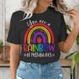 Teacher You Are a Rainbow Of Possibilities Funny Women's T-Shirt, funny gift Teacher You Are a Rainbow Of Possibilities Funny Women's T-Shirt, funny gift