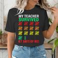 My Teacher Survived 67 Days Of Me School Kids Costume Women's T-Shirt, funny gift My Teacher Survived 67 Days Of Me School Kids Costume Women's T-Shirt, funny gift