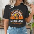 Teacher Thanksgiving Thankful For My Second Grade Turkeys Women's T-Shirt, funny gift