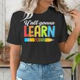 Teacher Y'All Gonna Learn Today First Day Of School Women's T-Shirt, funny gift Teacher Y'All Gonna Learn Today First Day Of School Women's T-Shirt, funny gift