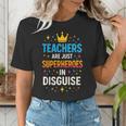 Teachers Are JUST Superheroes Fun School Women's T-Shirt, funny gift Teachers Are JUST Superheroes Fun School Women's T-Shirt, funny gift