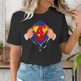 Teachers Are Superheroes 4th Grade Super Teacher Staff Men Women Women's T-Shirt, Super Teacher Shirts, 4th Grade Teacher Shirts, funny gift