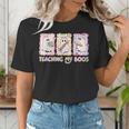Teaching Is My Boos Teacher Ghost Halloween Women Girls Women's T-Shirt, funny gift Teaching Is My Boos Teacher Ghost Halloween Women Girls Women's T-Shirt, funny gift