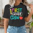 Team 1st Grade Crew Back To School 1st Grade Teacher Kids Women's T-Shirt, funny gift