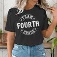 Team Fourth Grade Teacher Student Back To School 4th Grade Women's T-Shirt, 4th Grade Teacher Shirts, funny gift Team Fourth Grade Teacher Student Back To School 4th Grade Women's T-Shirt, 4th Grade Teacher Shirts, funny gift