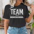 Team Homeschool Homeschooler Homeschooling Teacher Mom Kids Women's T-Shirt, funny gift