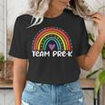 Team Pre-K Teacher Crew Squad Hello Back School Graduation Women's T-Shirt, funny gift